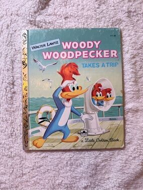 Woody Woodpecker Takes a Trip - Little Golden Book